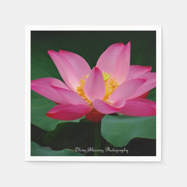 Water Lily Napkins (Front)