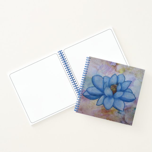 Water lily notebook (Inside)