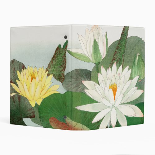 Water_Lily Nymphaea lotus Mini Binder