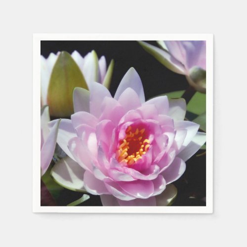 Water Lily Paper Napkins
