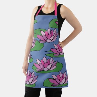 Water Lily Pink Flowers Floral