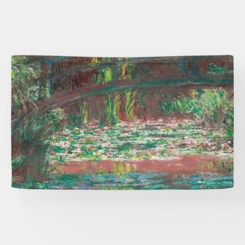 Water Lily Pond 1900 By Claude Monet Banner