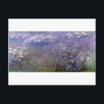 Water Lily Pond at Giverny, Claude Monet Postcard<br><div class="desc">Oscar-Claude Monet (14 November 1840 – 5 December 1926) was a French painter, a founder of French Impressionist painting and the most consistent and prolific practitioner of the movement's philosophy of expressing one's perceptions before nature, especially as applied to plein air landscape painting. The term "Impressionism" is derived from the...</div>