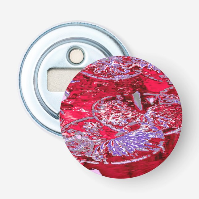 WATER LILY POND BOTTLE OPENER (Front)