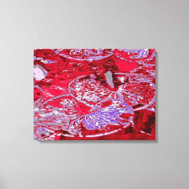 WATER LILY POND CANVAS PRINT (Front)