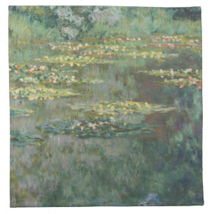 Water Lily Pond Claude Monet Cloth Napkin