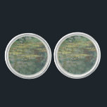 Water Lily Pond Claude Monet Cufflinks<br><div class="desc">The Water Lily Pond by Claude Monet</div>