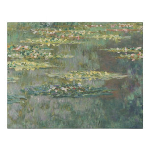 Water Lily Pond Claude Monet Faux Canvas Print