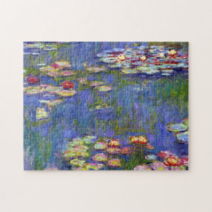 Water Lily Pond Claude Monet Fine Art Jigsaw Puzzle
