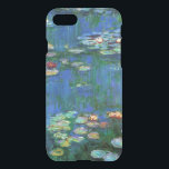 Water Lily Pond Claude Monet Fine Art iPhone SE/8/7 Case<br><div class="desc">Water Lilies are one in a series of water lily flower paintings by French Impressionism artist Claude Monet painting them at his garden pond in 1916. Claude Monet was the founder of Impressionism style painting using color and light to paint his scenic landscapes and seascapes.</div>