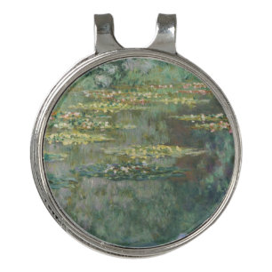 Water Lily Pond Claude Monet Golf Hat Clip