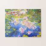Water Lily Pond Claude Monet Jigsaw Puzzle<br><div class="desc">Water Lily Pond Claude Monet cool,  old,  master,  masterpiece,  fine,  retored,   impressionism,  paint,  painting,  vibrant,  saturated,  colour,   beautiful,  nice,  quality,  high,  resolution,  landscape,  scenery,   post,  decoration,  colors,  paris,  france,  renewed best,  seller,  colourful, cheap</div>