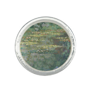 Water Lily Pond Claude Monet Ring