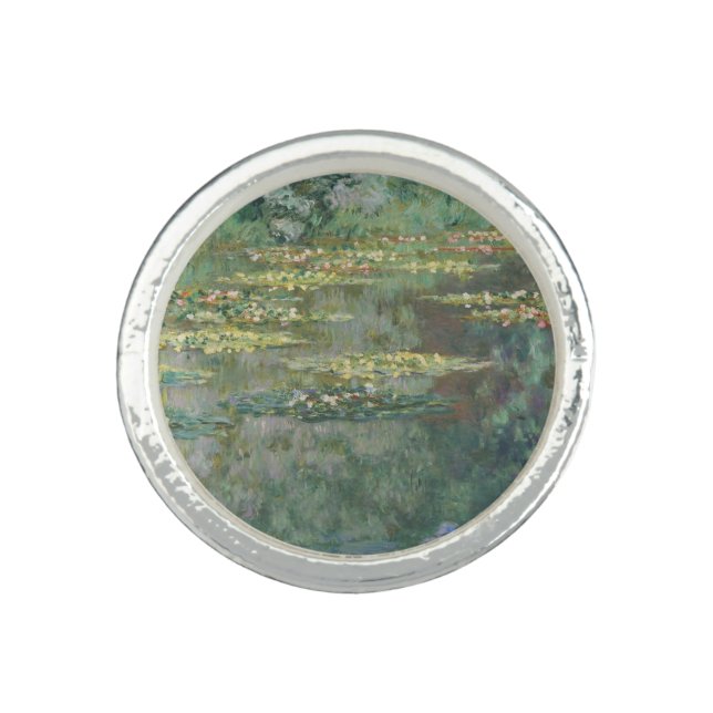 Water Lily Pond Claude Monet Ring (Front)