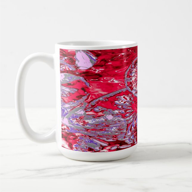WATER LILY POND COFFEE MUG (Left)