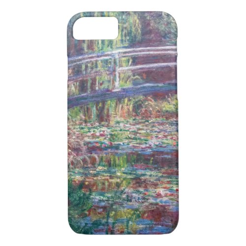 Water Lily Pond Harmonie Rose Monet iPhone 87 Case