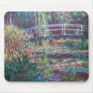 Water Lily Pond (Harmonie Rose), Monet Mouse Pad