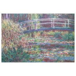 Water Lily Pond (Harmonie Rose), Monet Tissue Paper