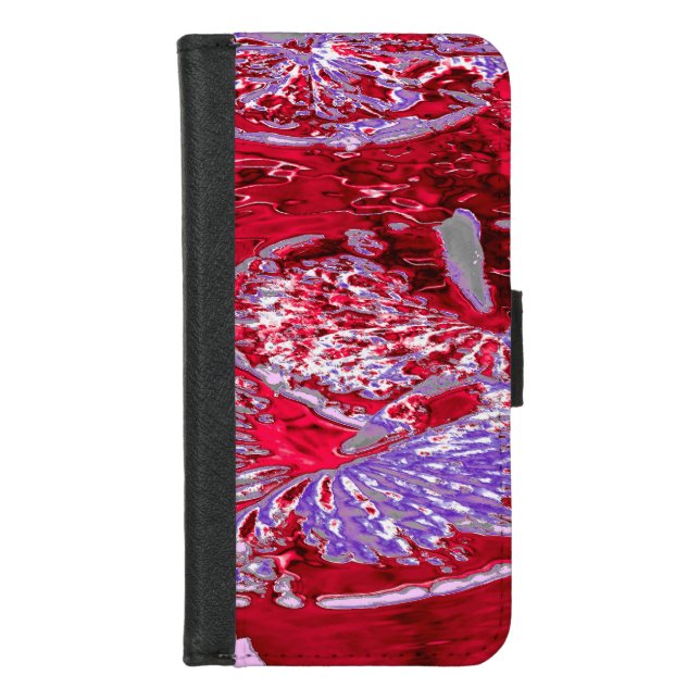 WATER LILY POND iPhone WALLET CASE (Front)
