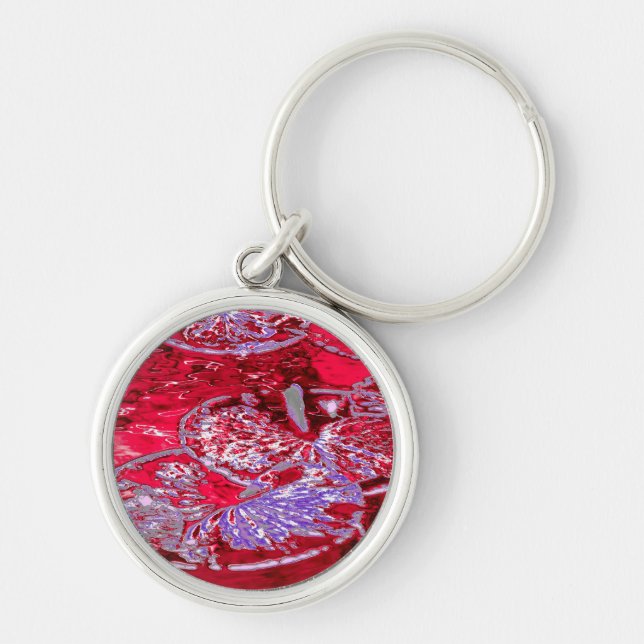 WATER LILY POND KEYCHAIN (Front)