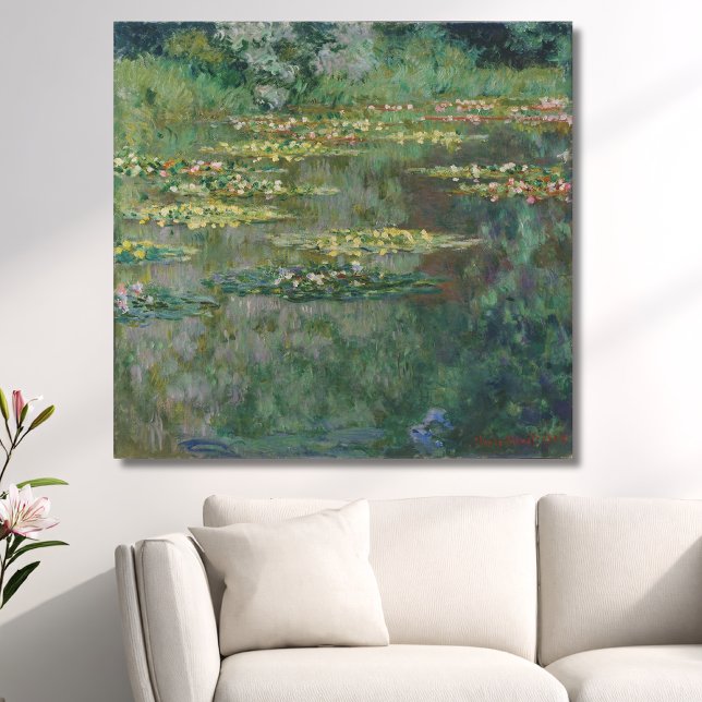 Water Lily Pond Monet 1904 Canvas Print (Creator Uploaded)