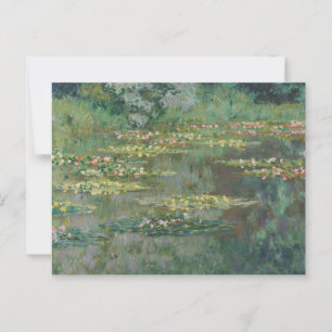 Water Lily Pond Monet 1904 Postcard