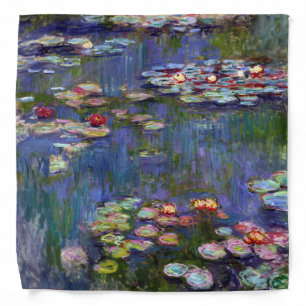 Water Lily Pond, Monet Bandana