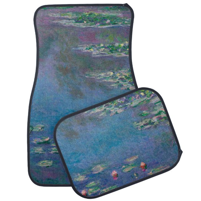 Water Lily Pond, Monet Car Floor Mat (Set)
