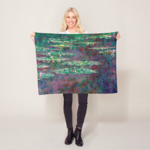 Water Lily Pond, Monet Fleece Blanket