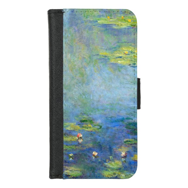 Water Lily Pond, Monet iPhone Wallet Case (Front)