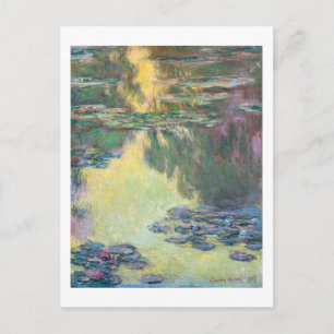 Water Lily Pond, Monet Postcard
