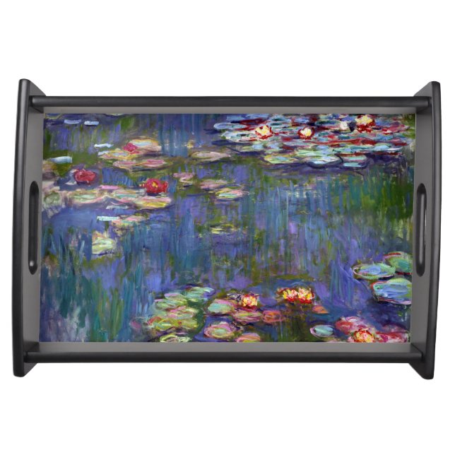 Water Lily Pond, Monet Serving Tray (Front)