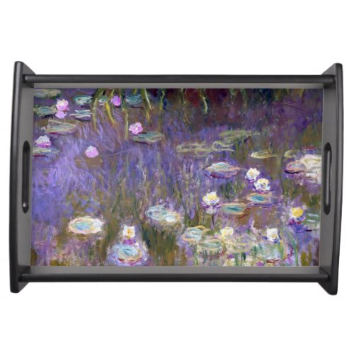 Water Lily Pond Monet Serving Tray