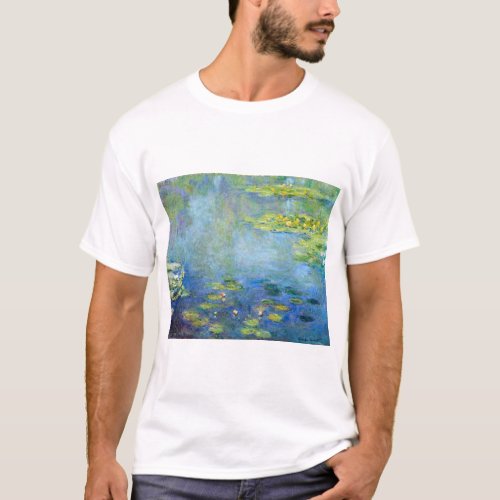 Water Lily Pond Monet T_Shirt