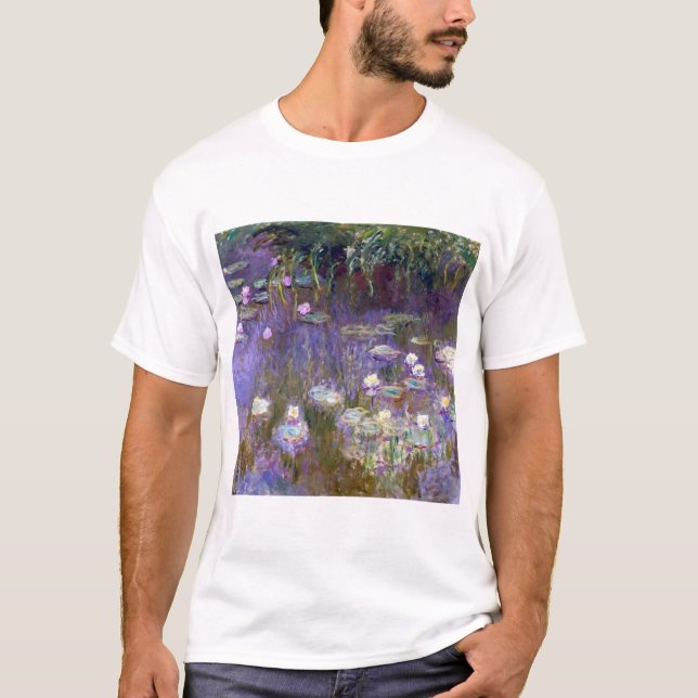 Water Lily Pond, Monet T-Shirt (Front)