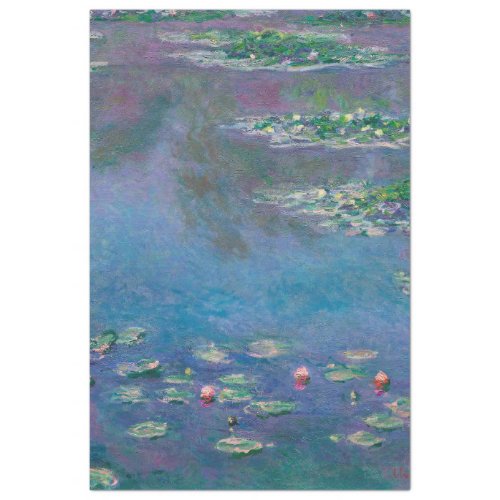 Water Lily Pond Monet Tissue Paper