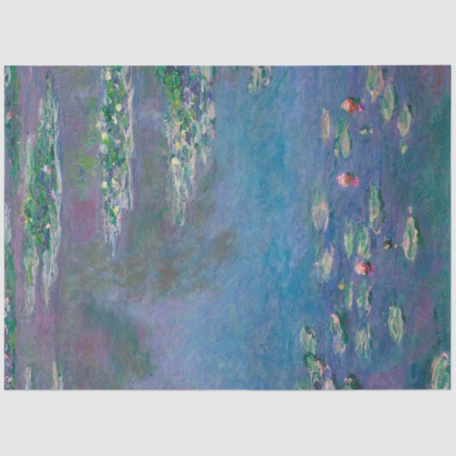 Water Lily Pond, Monet Tissue Paper (Front)