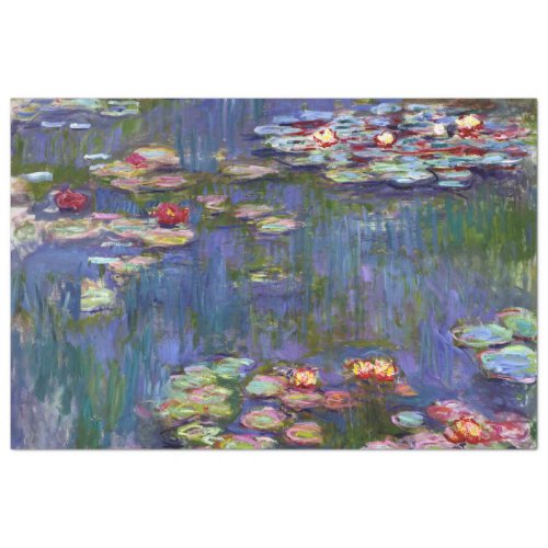 Water Lily Pond Monet Tissue Paper