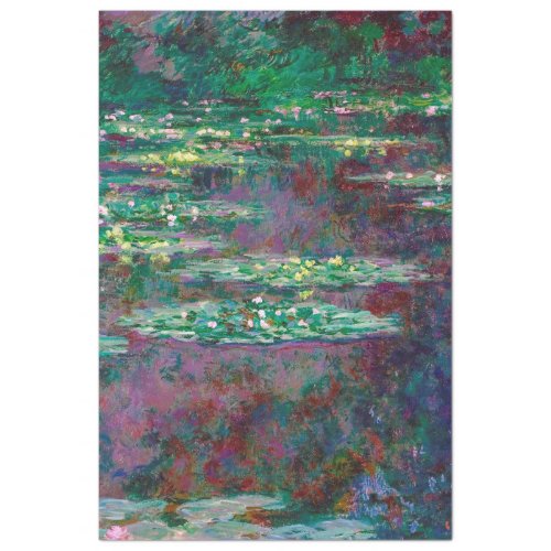 Water Lily Pond Monet Tissue Paper