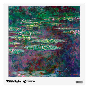 Water Lily Pond, Monet Wall Decal