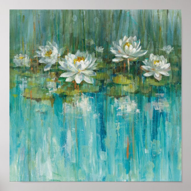 Water Lily Pond Poster (Front)