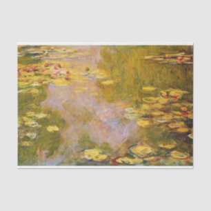 Water Lily Pond Series by Claude Monet Tissue Paper