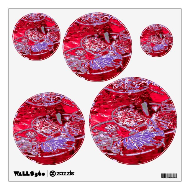 WATER LILY POND WALL DECAL (Front)