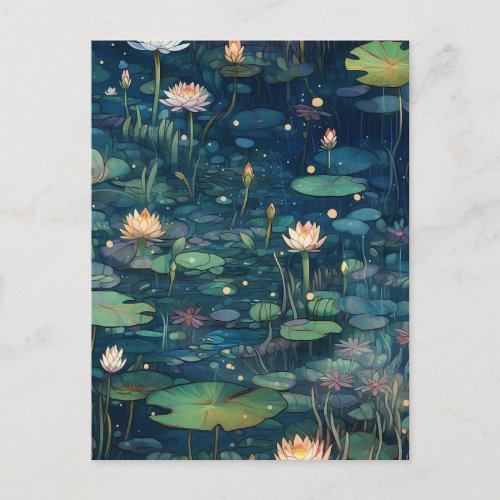 Water Lily Postcard