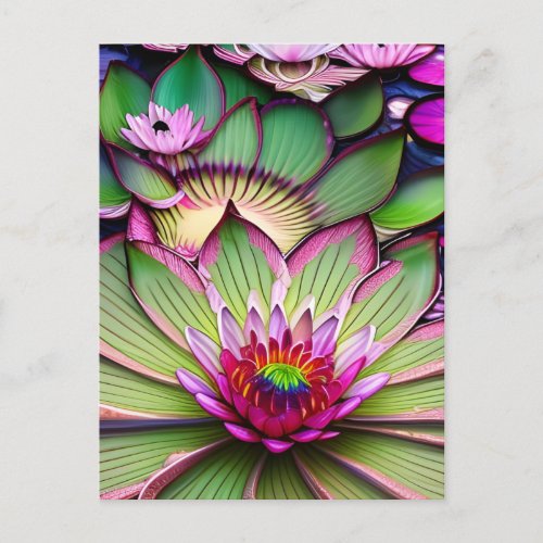 Water Lily Postcard