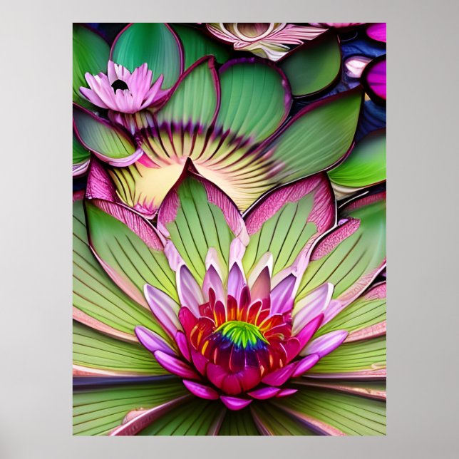 Water Lily Poster (Front)