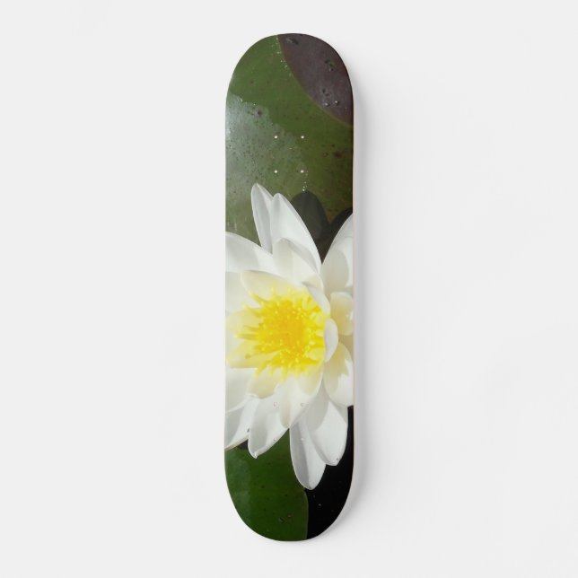 Water Lily Skateboard Deck (Front)