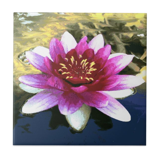Water Lily Tile (Front)