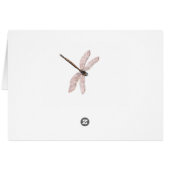 water-lily watercolor cards (Back Horizontal)