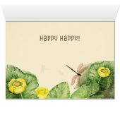 water-lily watercolor cards (Inside Horizontal (Bottom))